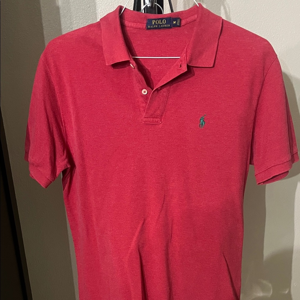 Polo by Ralph Lauren Men's Classic Red Polo Shirt Size (M)